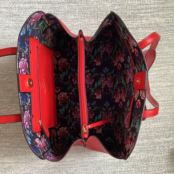 Nanette Lepore Cherry Red Bag - Picture 4 of 10